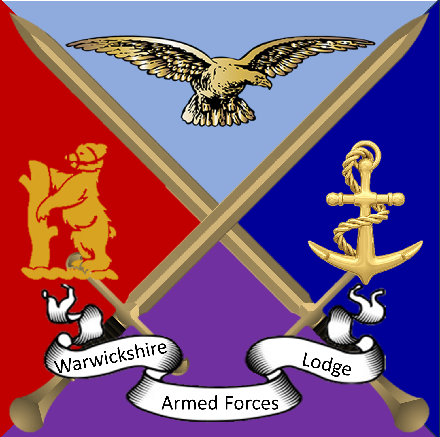 Warwickshire Armed Forces Lodge 10039 logo