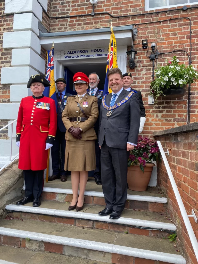 Warwickshire Freemasons Pledge Their Support to the Armed Forces